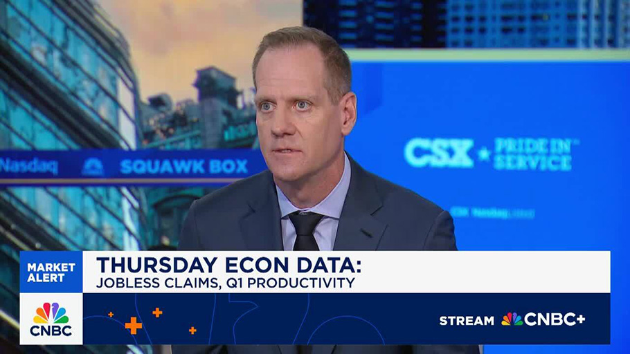 Chris Sheldon appearing on CNBC's Squawk Box program